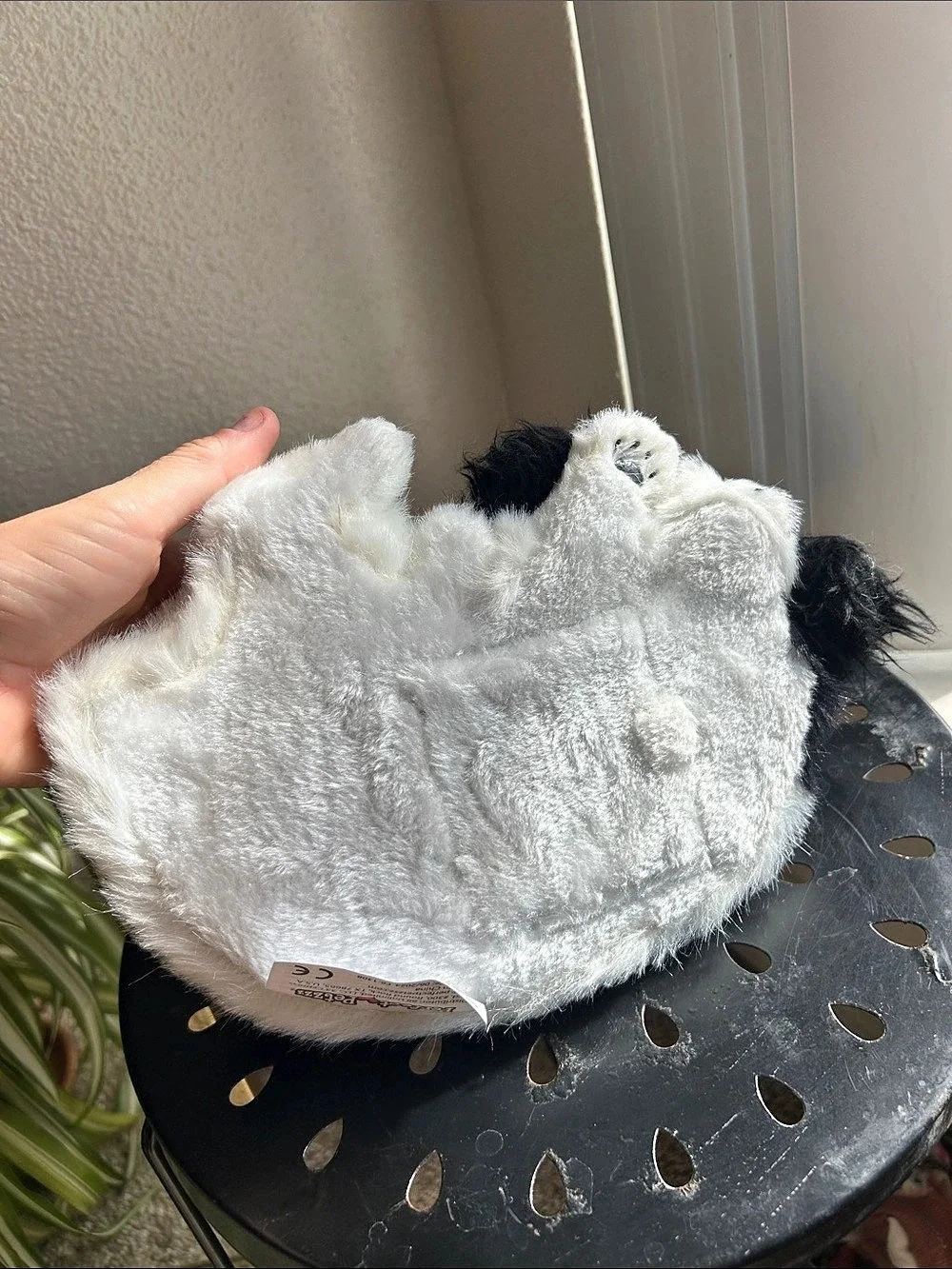 Perfect Petzzz - breathing Bernese Mountain Dog Plush Dog Toy Black & White
